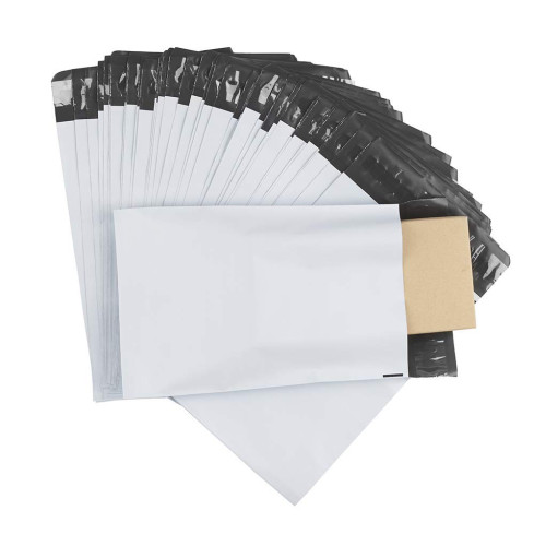 TG71376 fóliové obálky, sáčky, kurýrní tašky, pevné fóliové obálky 2XL 350×520, 50 ks