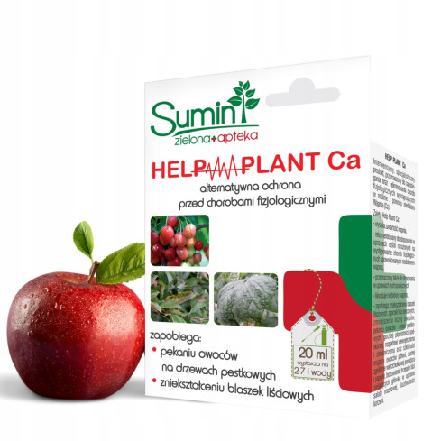 SUM38 help plant ca, tekutý vápník, hnojivo pro stromy, keře, ovocné stromy a zeleninu 20 ml, přípravek proti nedostatku živin