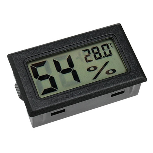 ZW37 vlhkoměr, teploměr, LCD vlhkostní měřič, elektronický měřič pro terária
