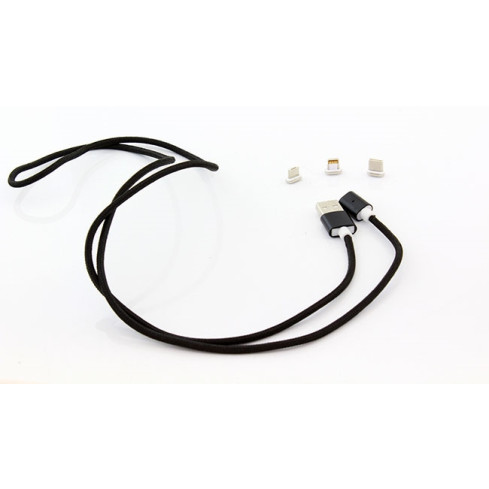 AK239 magnetický kabel micro USB 3 v 1