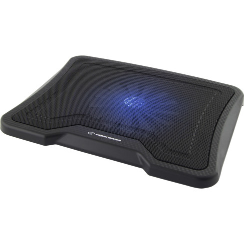 ES185 – chladicí podstavec pod notebook s LED osvětlením, 15,6''