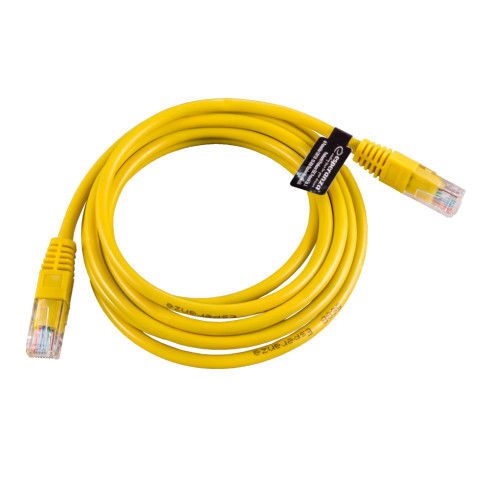 EB274Y, kabel UTP Cat 5e, propojka, 2 m, žlutý