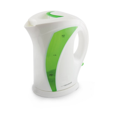 EKK018G Esperanza – elektrická konvice Iguazu 1,7 l, bílo-zelená