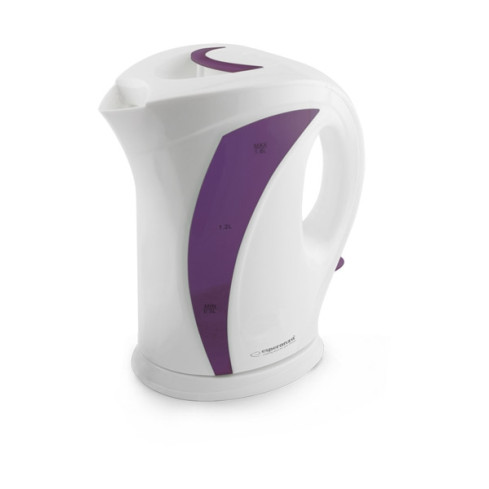 EKK018V elektrická konvice Iguazu 1,7 l, bílo-fialová