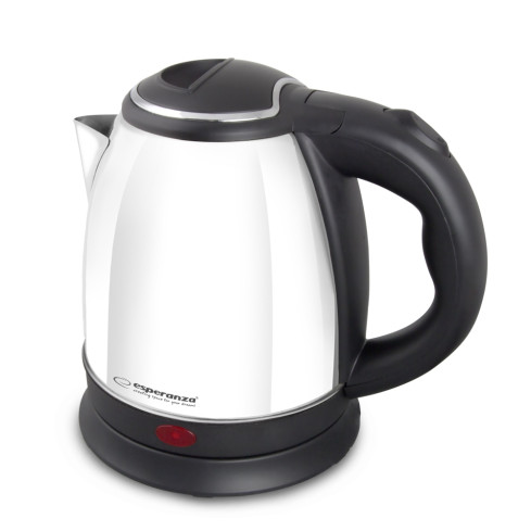 EKK028W bezdrátová elektrická konvice z oceli, 1 l, 1350 W, bílá
