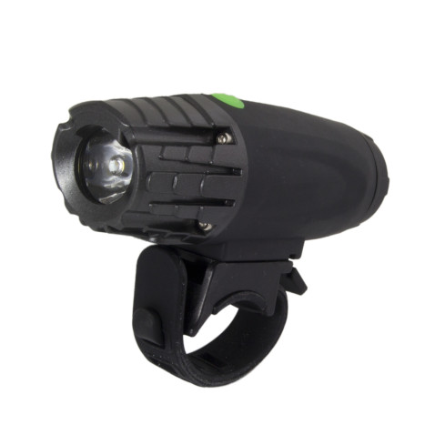 EOT017 přední LED světlo na kolo, 180 lumenů, 3 režimy, sadr