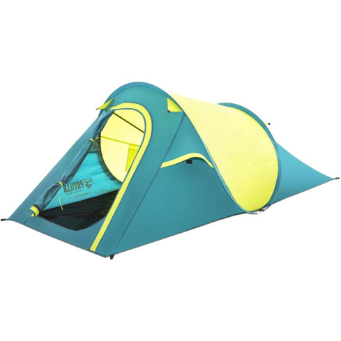 68097 turistický stan pro dvě osoby, samostavný, 2,2 × 1,2 × 0,9