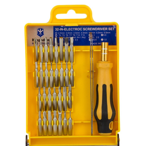 DD77 šroubovák Torx, šroubovák, přesné hroty, sada 30 v 1, GSM