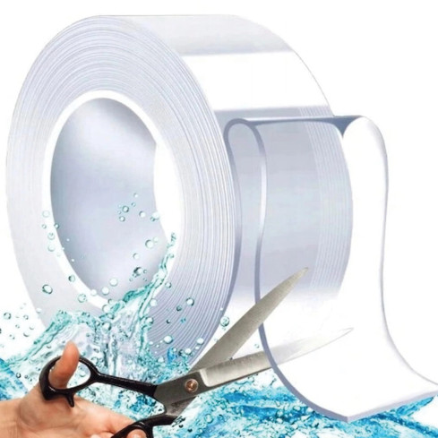 TG72963 oboustranná páska Nano Grip pro opakované použití, montážní, voděodolná, 5 m