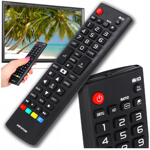 TG63281 univerzální dálkový ovladač k chytrému televizoru LG, AKB74475490, náhradní ovladač