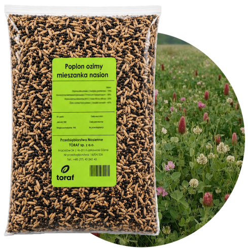 Zimní mezipěstěná směs, semena, žito, vika a jetel, 1000 g