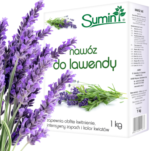 SUM13 – hnojivo pro levanduli, hnojivo Sumin 1 kg, bohaté kvetení, bohaté složení, hnojení levandule