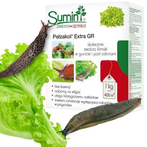SUM23 pełzakol extra, 1 kg, Sumin, prostředek proti šnekům, přípravek na hubení šneků
