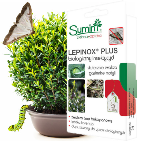SUM31 lepinox PLUS, insekticid, ničí housenky zimolezu, obsah 5 g