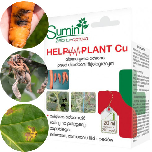 SUM39 sumin help plant cu 20 ml, postřik proti nedostatku mědi u rostlin, doplňuje nedostatek mědi