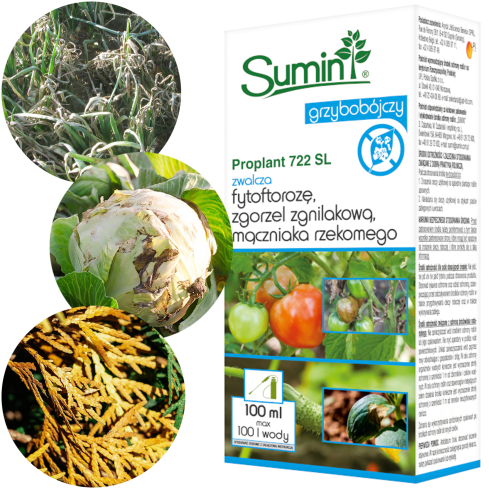 SUM49 proplant 722sl 100 ml fungicid proti houbovým chorobám jehličnanů (fytoftóza)