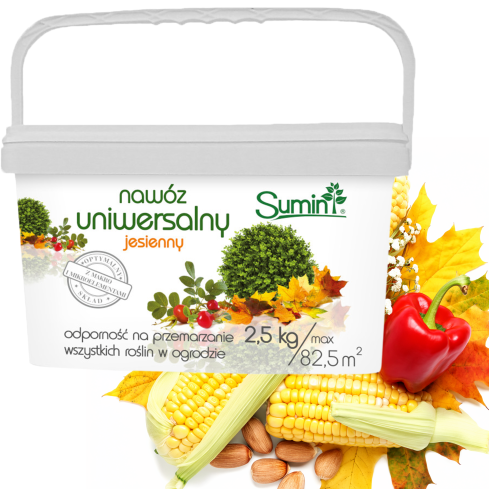 SUM69 – univerzální podzimní hnojivo 2,5 kg, optimální složení, víceprvkové hnojivo
