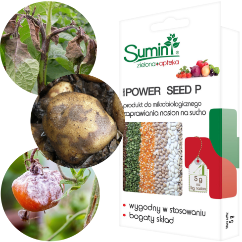 Ekologická přípravek na ošetření osiva, přírodní, bohaté složení, Power Seed, 5 g