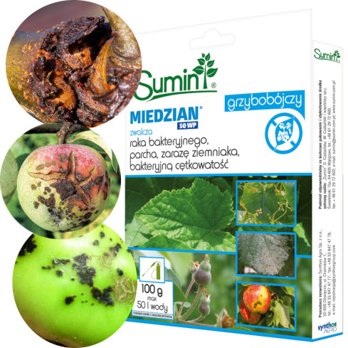 SUM7 – měděný fungicid, 50 wp, 100 g