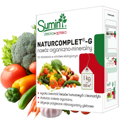SUM86 organicko-minerální hnojivo naturcomplet-g, přírodní granulát