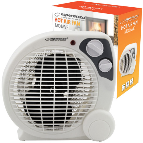 EHH002 – výkonný elektrický radiátor, termoventilátor, topidlo, kamna, 2000 W