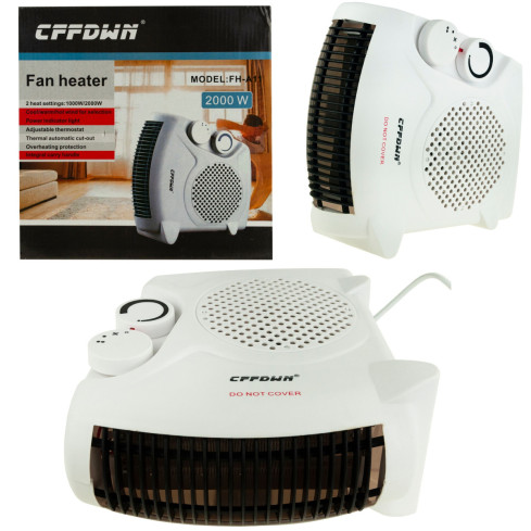 TG48256 elektrický radiátor 2000 W, termoventilátor