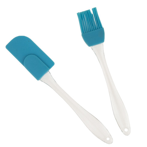 TG56161 špachtle + silikonový štětec, lopatkový štětec, 2 ks