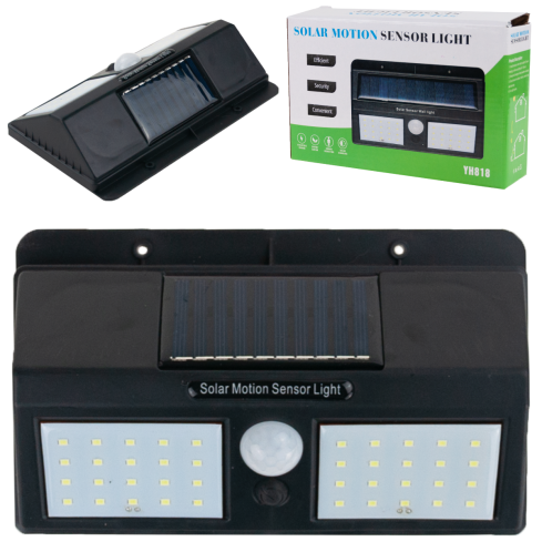 TG56408 dvojitá solární lampa se senzorem
