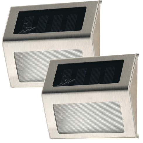TG64419 halogenová žárovka, solární LED lampa, nástěnné svítidlo (2 ks), senzor soumraku, fasádní svítidla