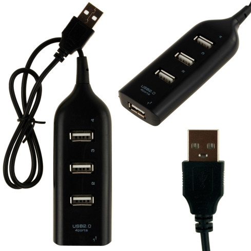 TG66249 USB rozbočovač, 4portový rozbočovač USB