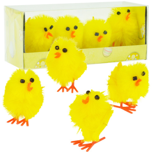 TG66830 kuřátka, velikonoční kuřata, mláďata, slepice, mini velikonoční dekorace, figurky