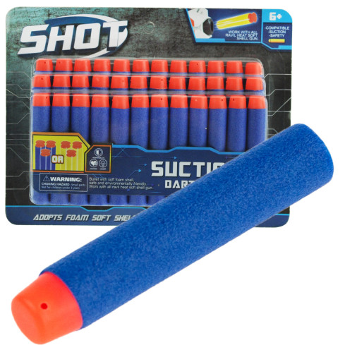 TG71191 36 ks nábojů Nerf, šipky, projektily do odpalovače, střelivo do pistole Nerf