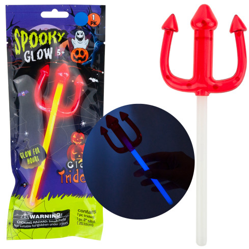 TG73008 trojzubec s halloweenským svitem