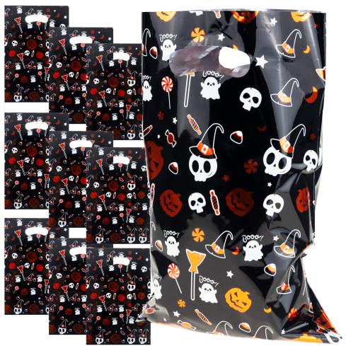 TG78784-1 dárkové sáčky z fólie, 10 ks, halloween