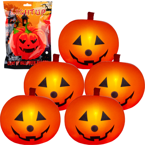 TG83793 LED balónky, 5 ks/sada, Halloween