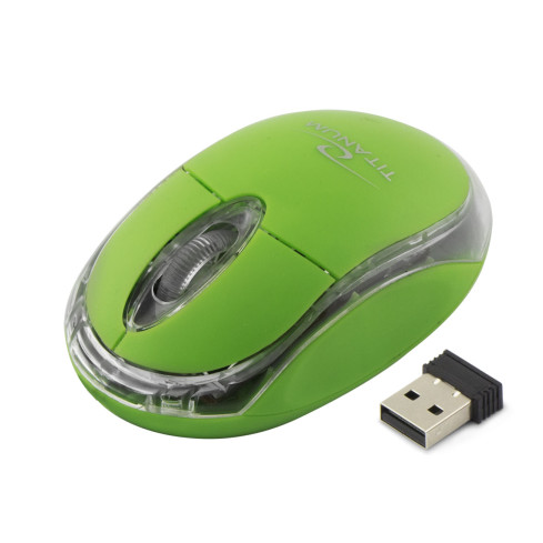 ES509Z Condor Titanum bezdrátová USB myš, zelená