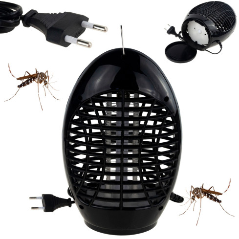 ZW58 lampa na hubení hmyzu – komáři, můry, mouchy a další hmyz; účinná v ložnici; LED UV 4 W