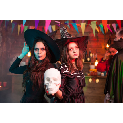 KK4 čarodějnický klobouk, halloweenský kostým