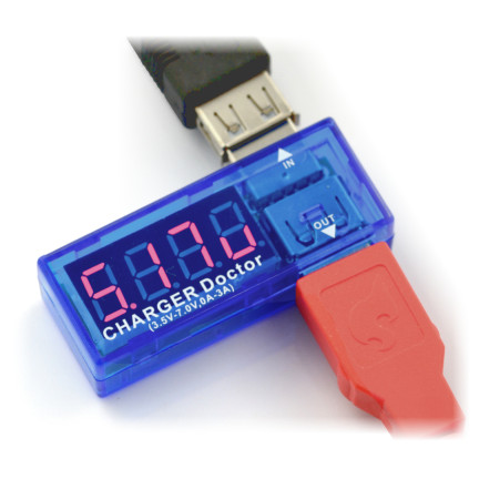 HH62 měřič nabíjecího proudu a voltmetr s USB