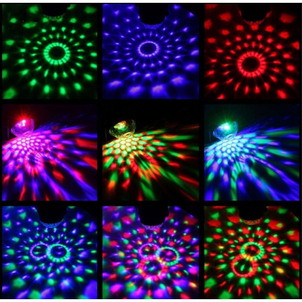 ZZ29 LED RGB kulový projektor