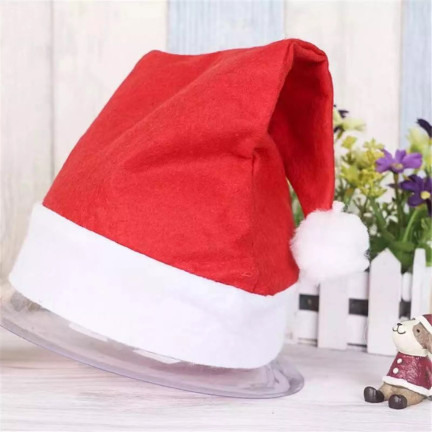 MM1 čepice Santa Clause, kostým s bambulí, vánoční kostým, oblečení