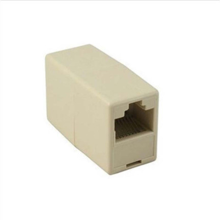 TV53 propojka síťových kabelů, propojka s konektorem RJ45, adaptér, 8p8c pozlacená