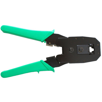 TV37 lisovací kleště RJ-45, RJ45, RJ12, RJ11, RJ9 + odizolovač