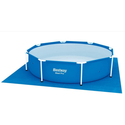 58001 Podložka do bazénu 335x335 stojan nebo vzpěra do bazénu BESTWAY