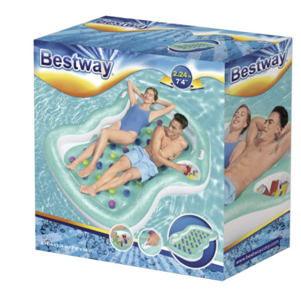 43045 BESTWAY 216cm DVOJITÝ PLAVECKÝ MATERIÁL