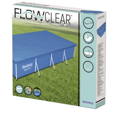 58107 Krycí plachta na bazén Bestway 400x211cm 58107