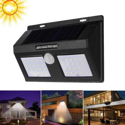 TG56408 dvojitá solární lampa se senzorem