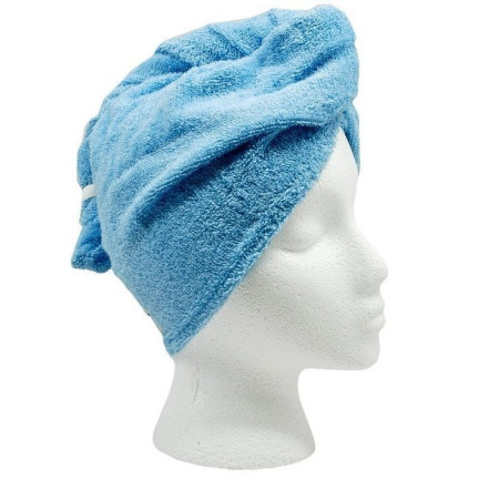 AG23 ručník na hlavu, turban na vlasy z mikrovlákna pro mokré vlasy, mikrovlákno