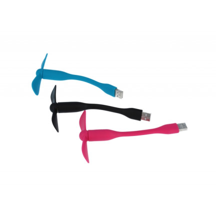 SS25 mini ventilátor s USB napájením