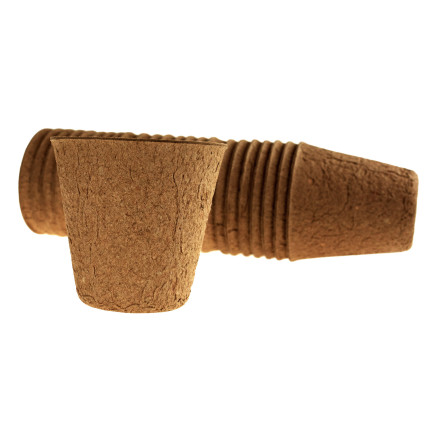 201278 RAŠELINOVÉ KVĚTINÁČE P8 BIOLOGICKY ODBOURATELNÉ SAZENICE 8 CM 24 KS